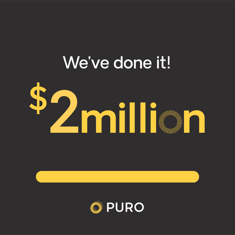 We’ve done it - $2 million raise complete!